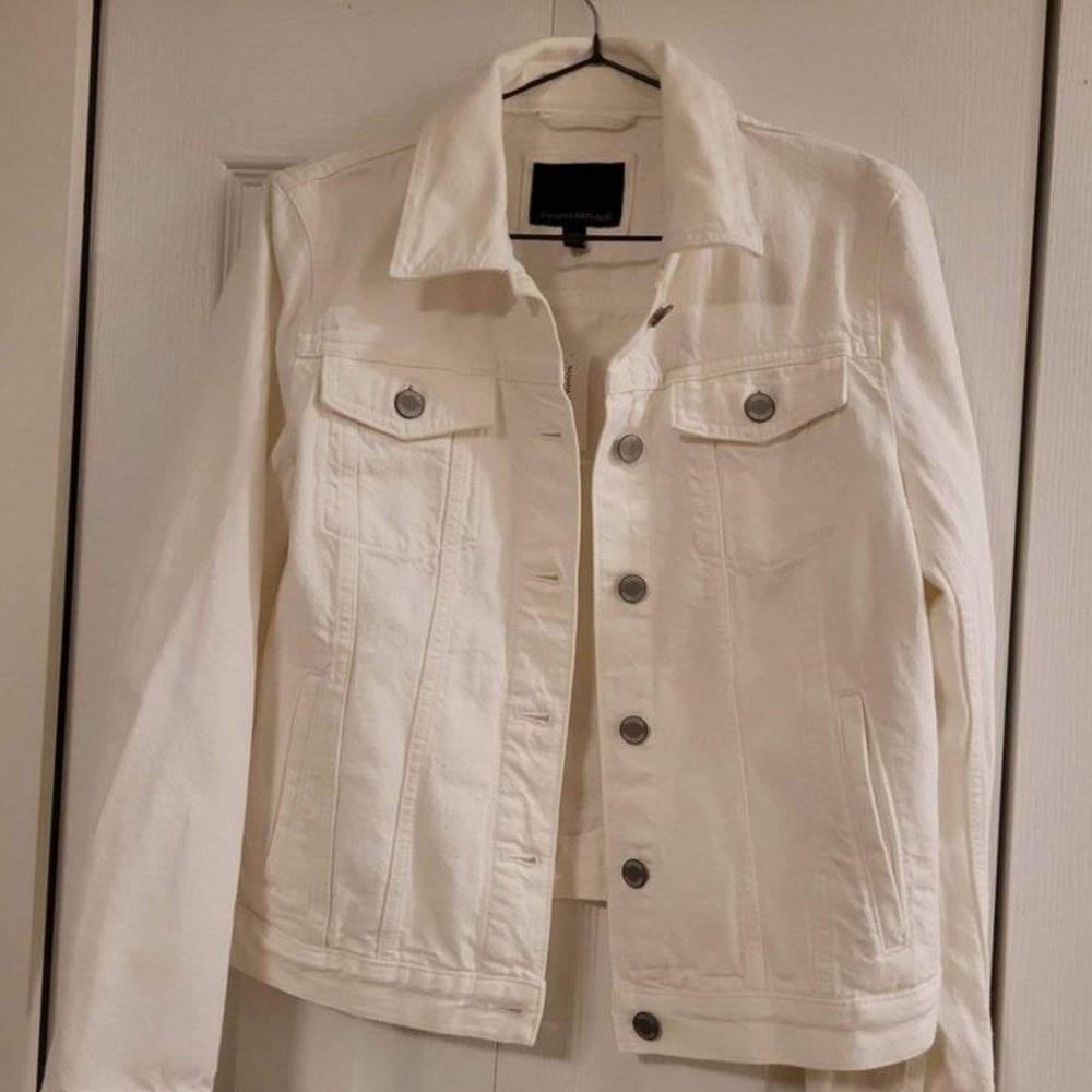 White Denim jacket